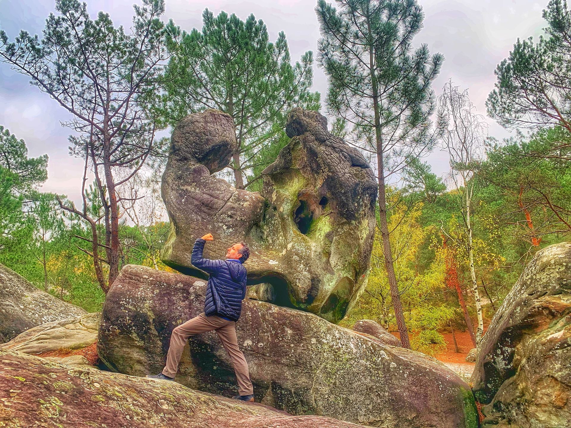 Steven Shewach in Foret de Fontainebleau