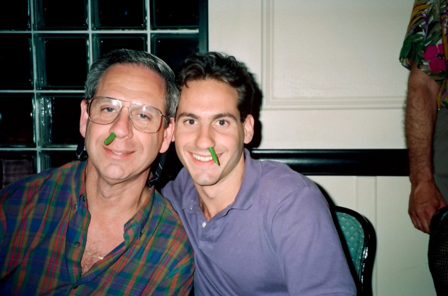 Steven and his father at Steven's University of Arizona graduation